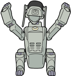 AIBO ERS-111 greeting you